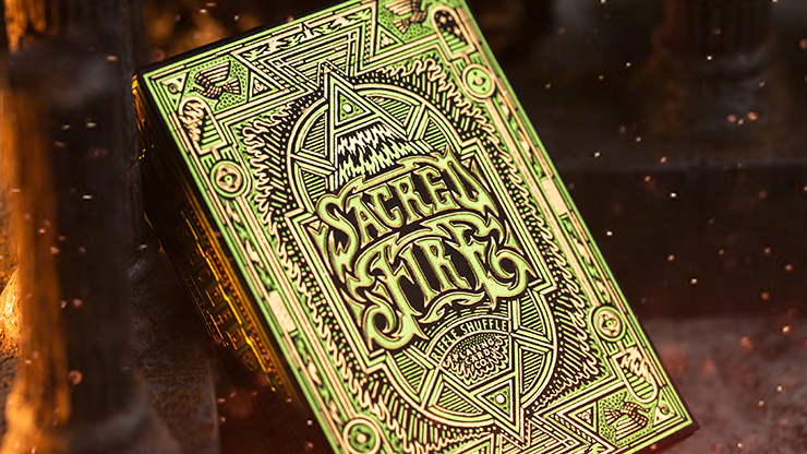 71062-full Sacred Fire Playing Cards by Riffle Shuffle – Игральные карты “Священный огонь” — изображение 1