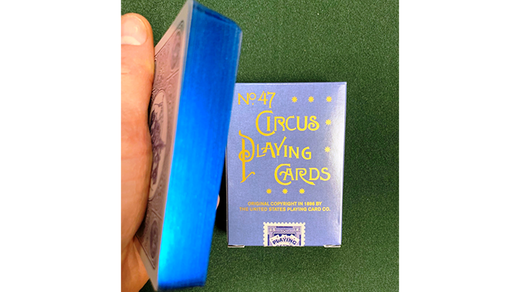 65309-full Circus No. 47 (Blue Gilded) колода карт — изображение 1